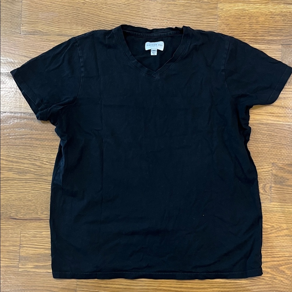 Dapper Boi Midnight V-Neck Tee